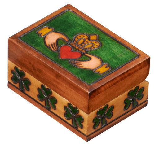 SMALL CLADDAGH BOX