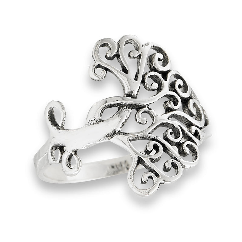 Sterling Silver Tree of life Ring