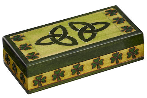 CELTIC SHAMROCK BOX