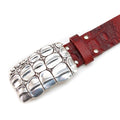 Croc Belt & Buckle