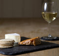 Slate Square Cheese Board And Knife Set