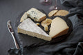 Slate Heart Cheese Board And Knife Set