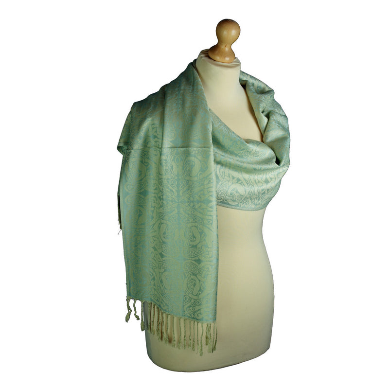 Toraigh, Celtic Woven Scarf